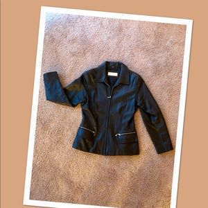Jones New York leather jacket